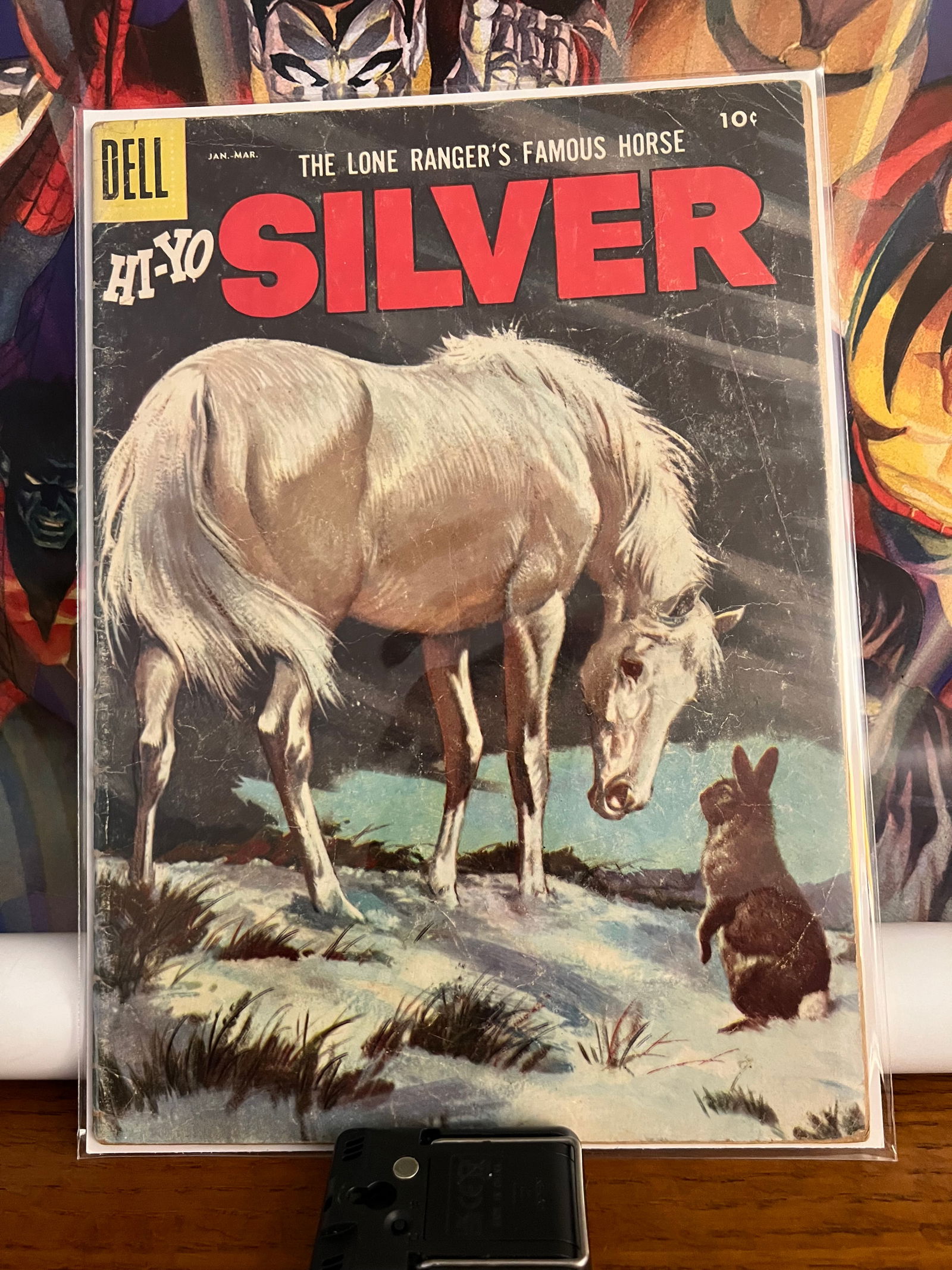 HI-YO Silver: Title: HI-YO SilverDescription: Vol. 1, #21Date: 1957Additional Information: Dell Comics Reserve: $6.00 Shipping:Domestic: Shipping rates are determined by destinationInternational: Foreign