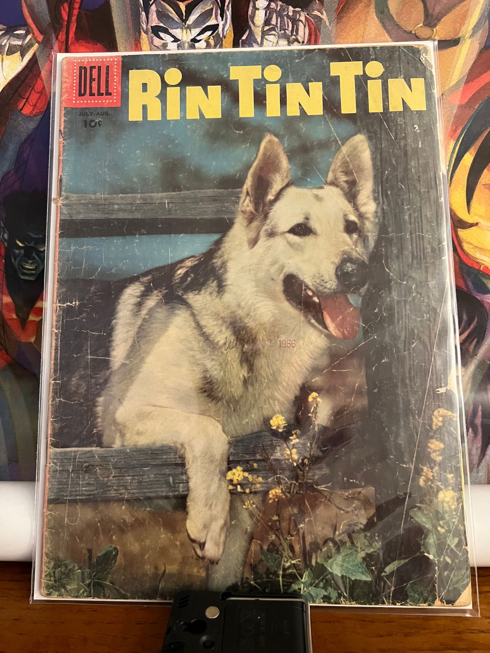 RIN TIN TIN #14: Title: RIN TIN TIN #14Date: 1956Additional Information: Dell Comics Reserve: $6.00 Shipping:Domestic: Shipping rates are determined by destinationInternational: Foreign shipping rates are