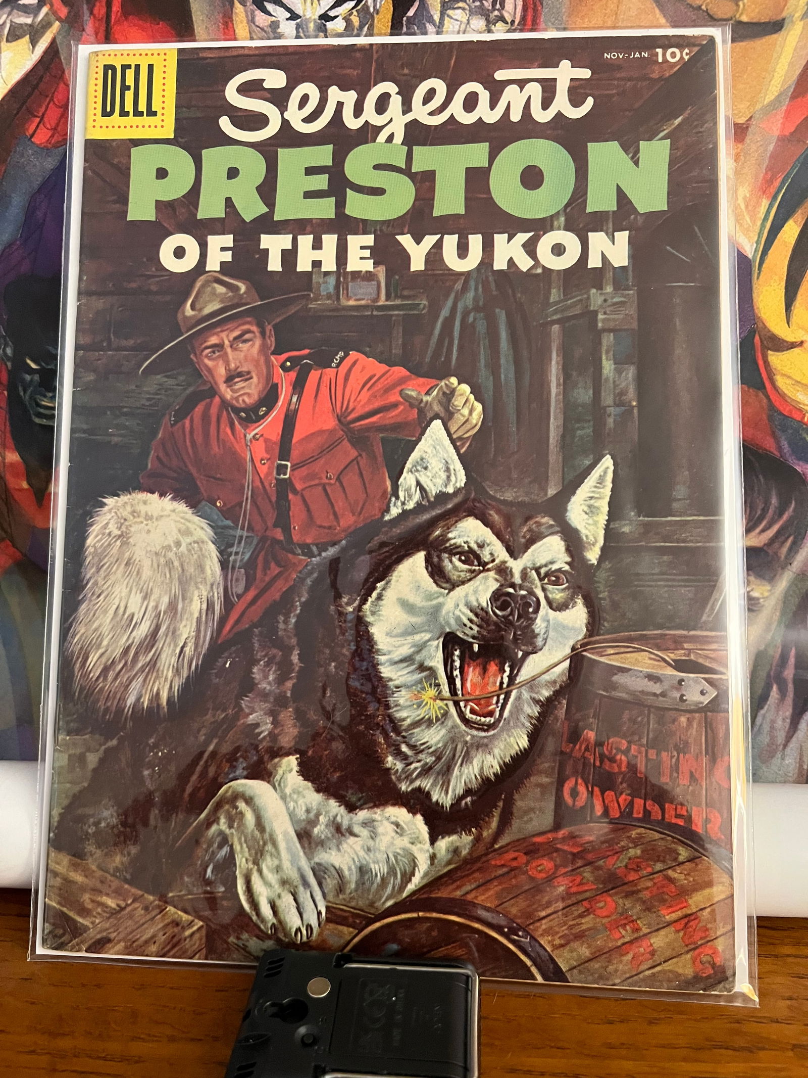 Sergeant Preston of the Yukon Vol 1, #17 1956: Title: Sergeant Preston of the Yukon Vol 1, #17 1956Additional Information: Dell Comics Reserve: $6.00 Shipping:Domestic: Shipping rates are determined by destinationInternational: Foreign