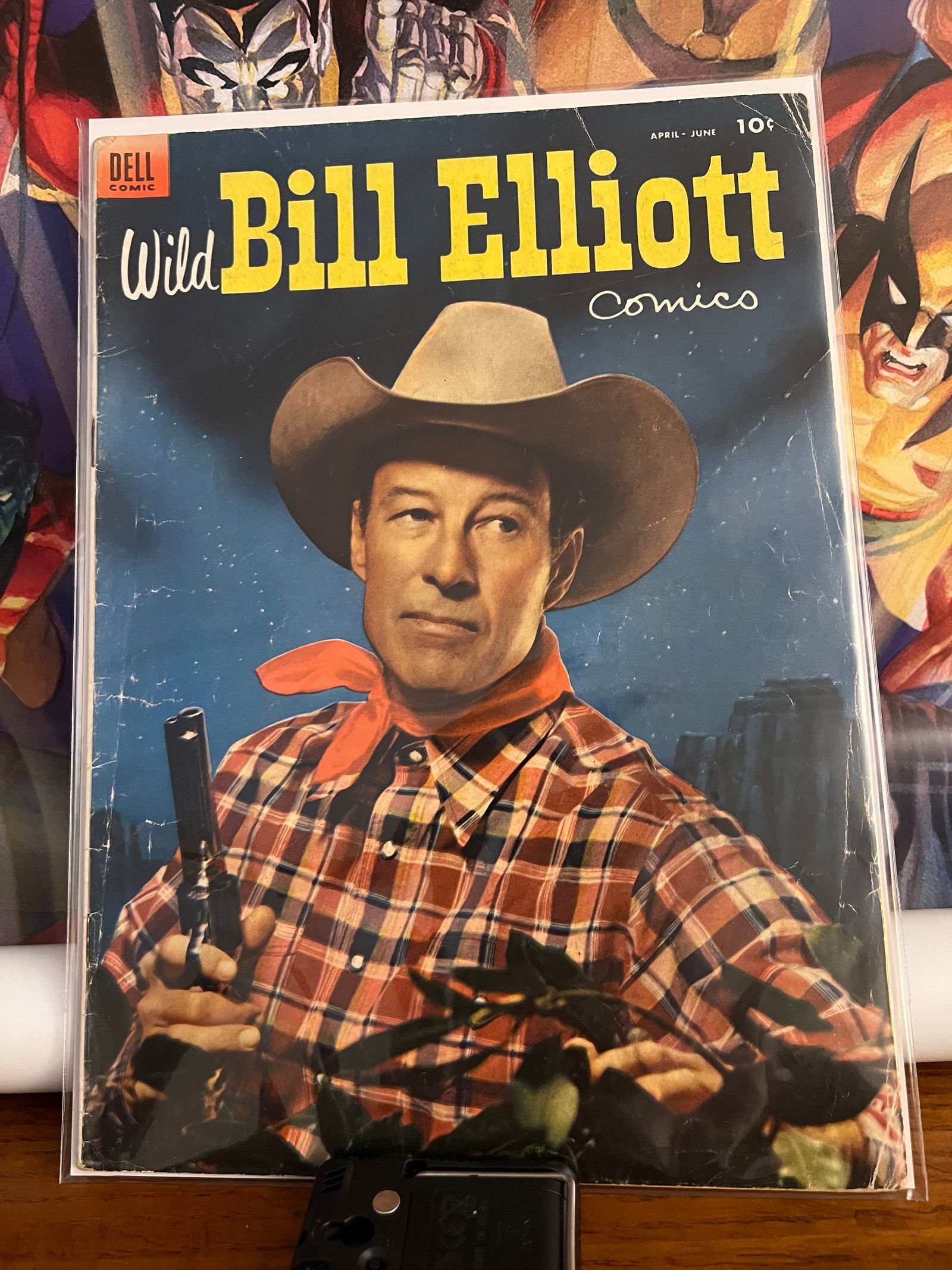 Wild Bill Elliott #13: Title: Wild Bill Elliott #13Date: 1954Additional Information: Dell Comics Reserve: $6.00 Shipping:Domestic: Shipping rates are determined by destinationInternational: Foreign shipping rates are