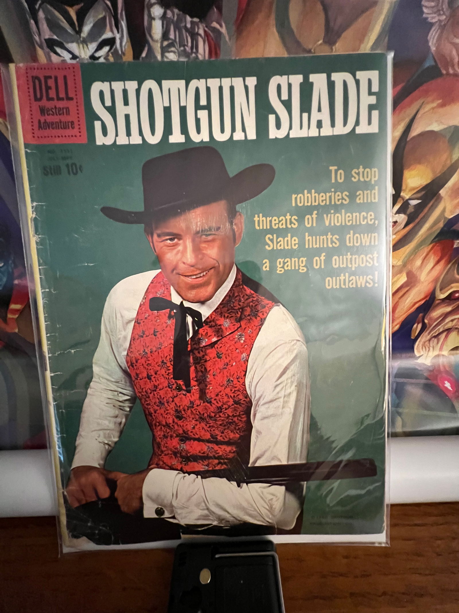 SHOTGUN SLADE #1111: Title: SHOTGUN SLADE #1111 Date: 1960 Additional Information: Dell Comics Reserve: $6.00 Shipping: Domestic: Shipping rates are determined by destination International: Foreign shipping rates are dete