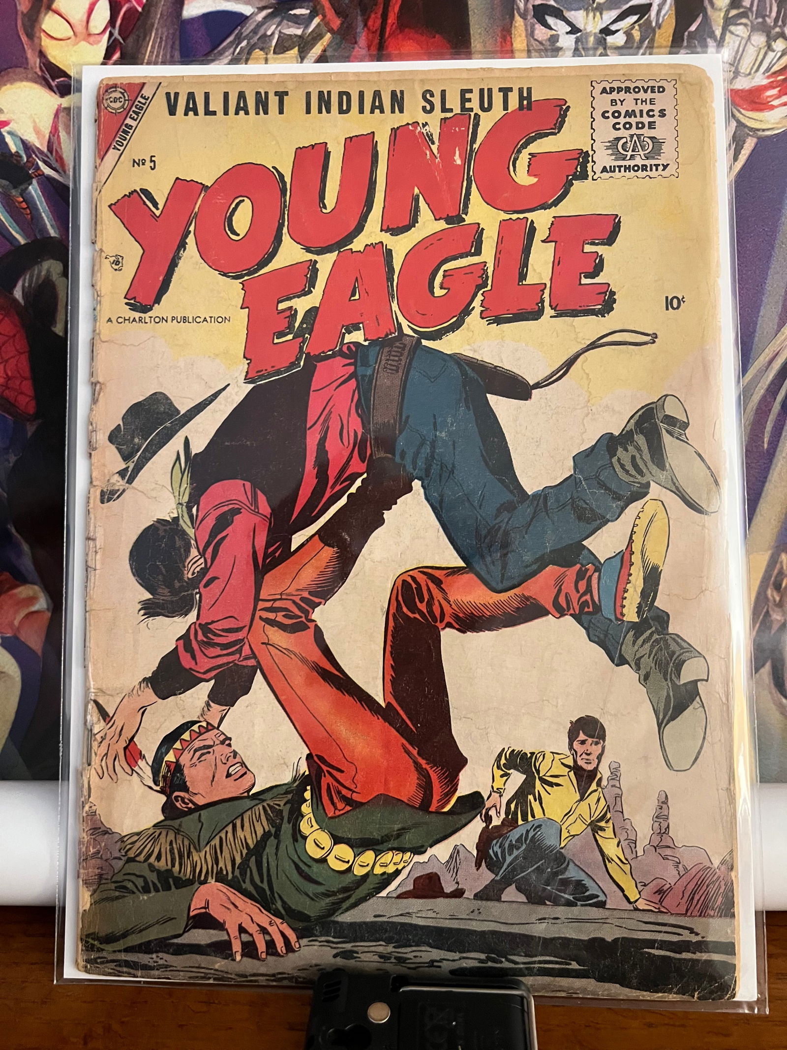 Young Eagle: Title: Young Eagle Description: vOL.1, #1 Date: 1957 Additional Information: Charlton Comics Reserve: $20.00 Shipping: Domestic: Shipping rates are determined by destination International: Foreign shi