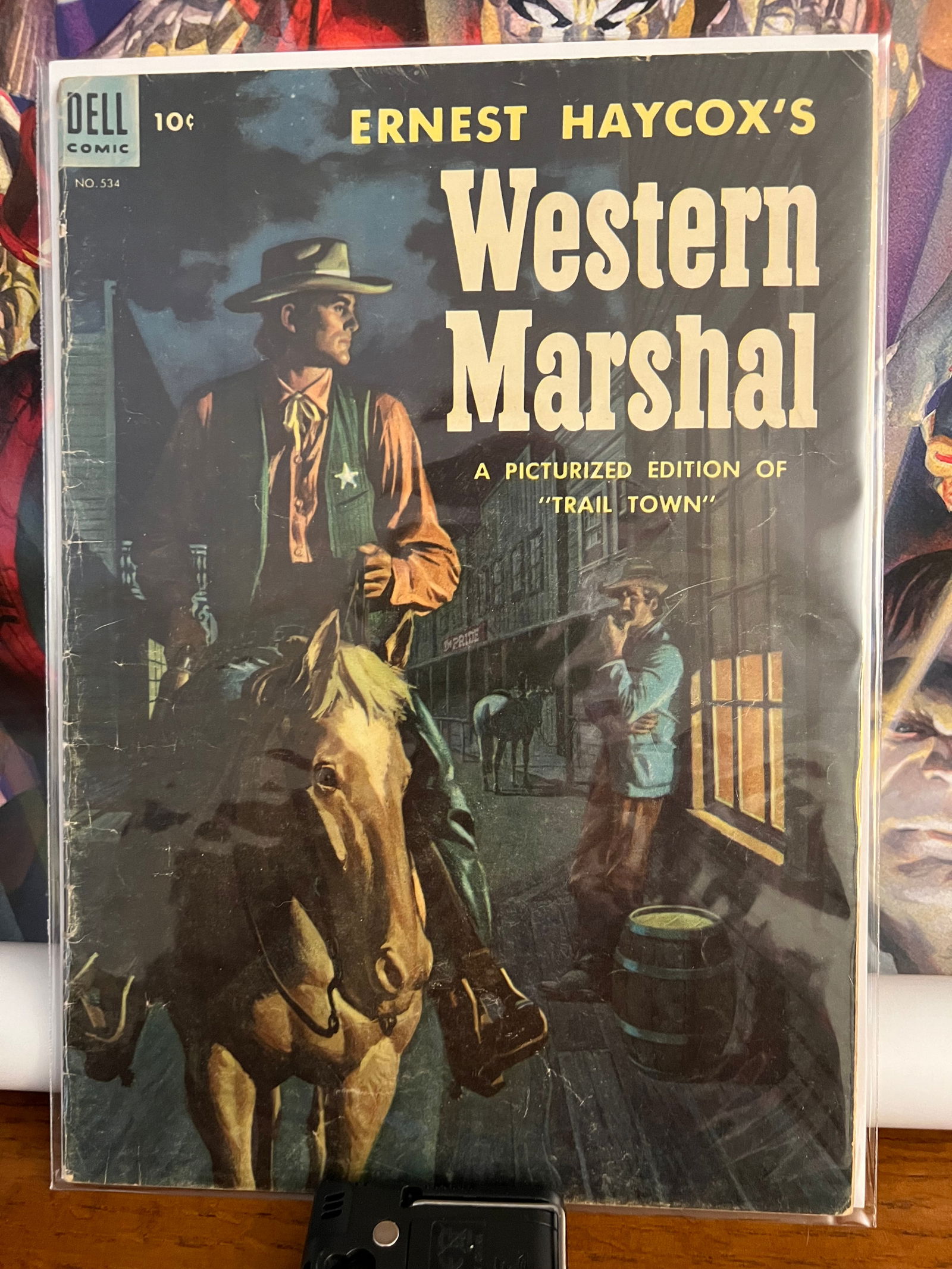 Ernest Haycox's Western Marshall #534 1953: Title: Ernest Haycox's Western Marshall #534 1953 Additional Information: Dell Comics Reserve: $6.00 Shipping: Domestic: Shipping rates are determined by destination International: Foreign shipping ra