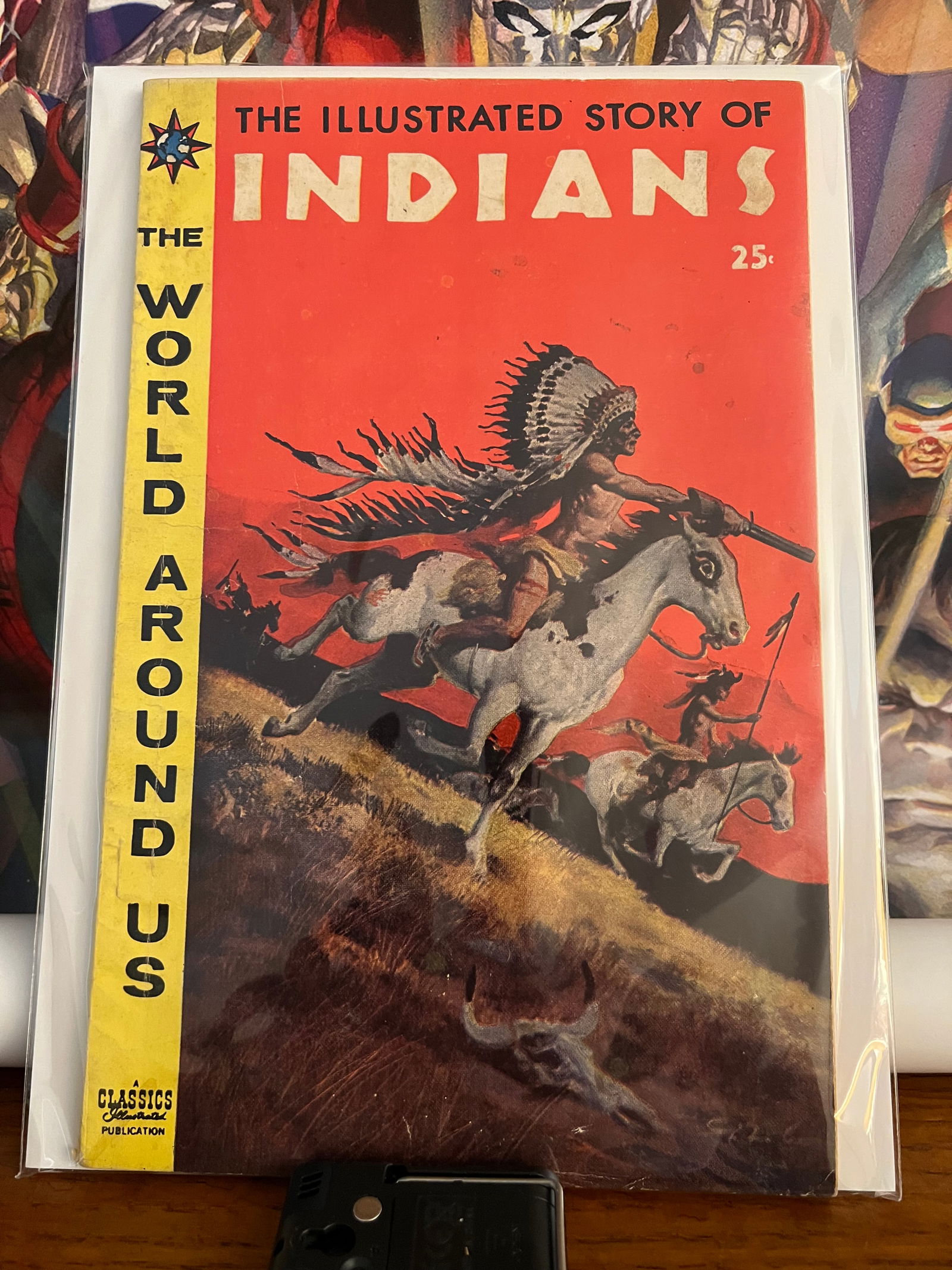 The Illustrated Story of Indians: Title: The Illustrated Story of IndiansDescription: #2Additional Information: Classics Illustrated Reserve: $10.00 Shipping:Domestic: Shipping rates are determined by destinationInternational: