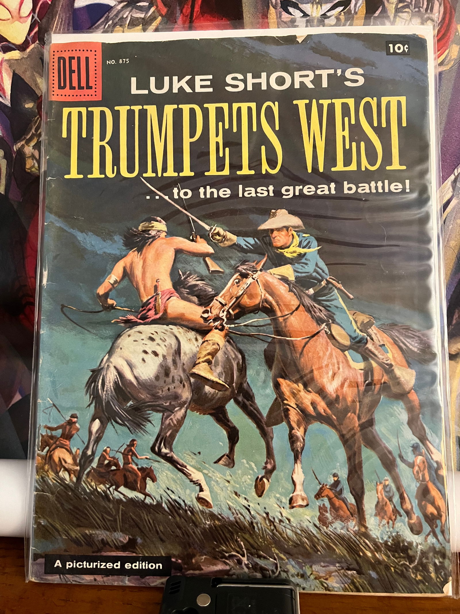 Luke Short's Trumpts West #875: Title: Luke Short's Trumpts West #875Date: 1957Additional Information: Dell Comics Reserve: $6.00 Shipping:Domestic: Shipping rates are determined by destinationInternational: Foreign shipping