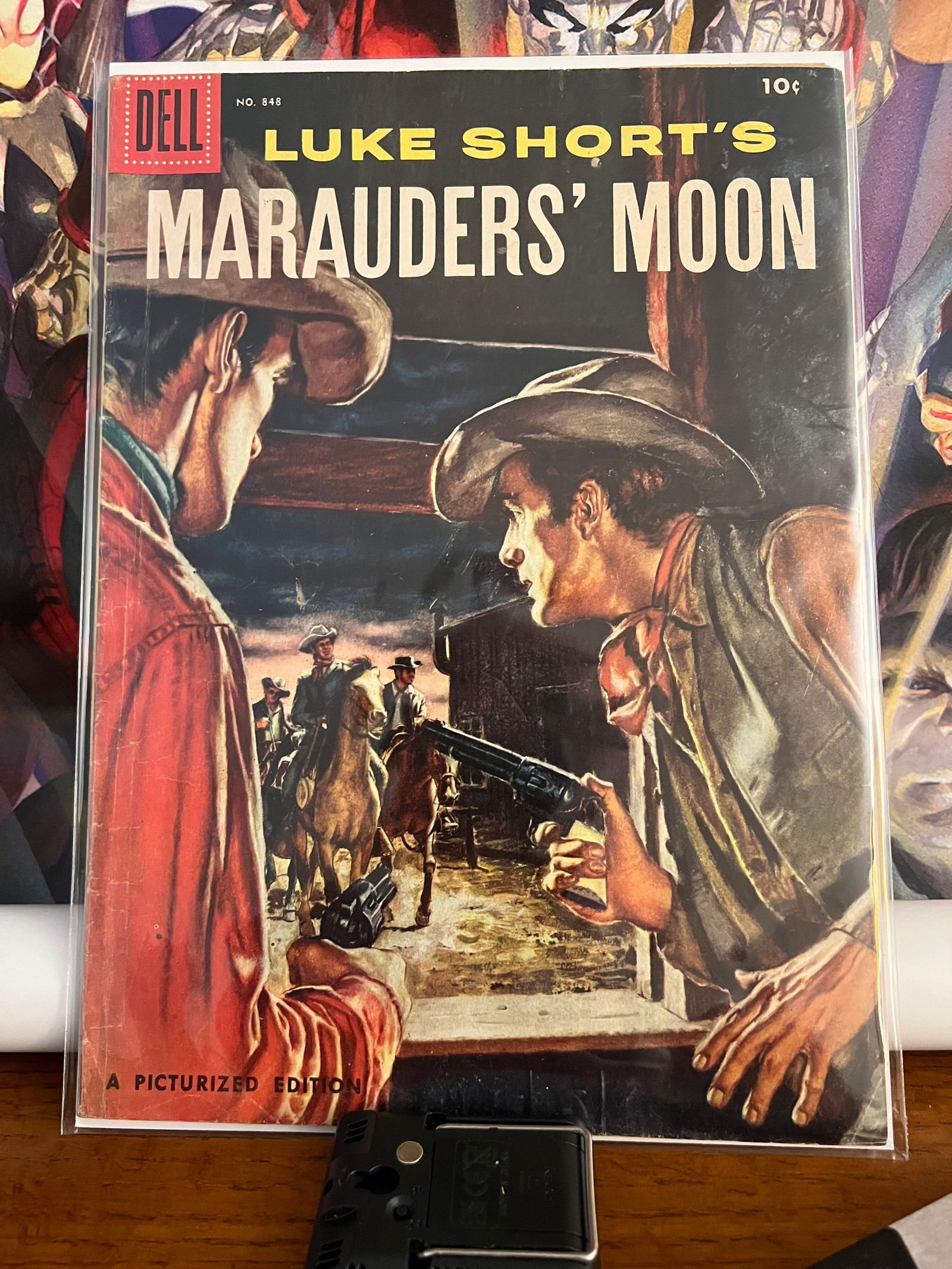 Luke Short's Marauder's Moon: Title: Luke Short's Marauder's Moon Date: #848 1957 Additional Information: Dell Comics Reserve: $6.00 Shipping: Domestic: Shipping rates are determined by destination International: Foreign shipping