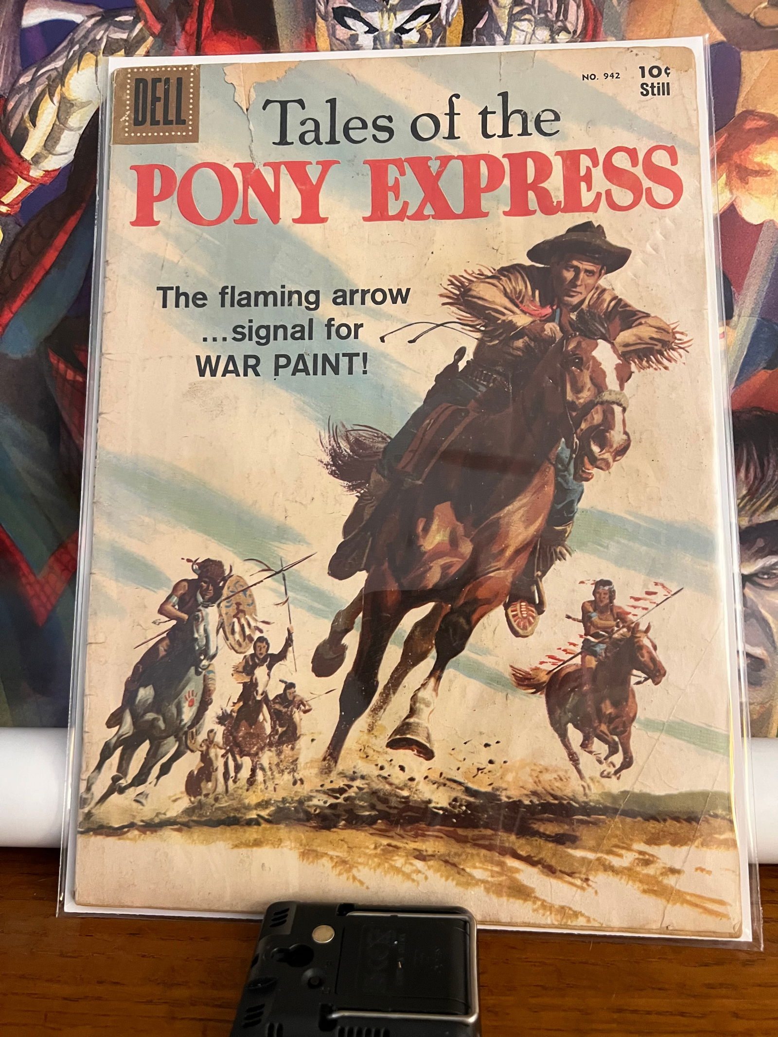 Tales of the Pony Express, #942: Title: Tales of the Pony Express, #942Date: 1958Additional Information: Dell Comics Reserve: $6.00 Shipping:Domestic: Shipping rates are determined by destinationInternational: Foreign shipping