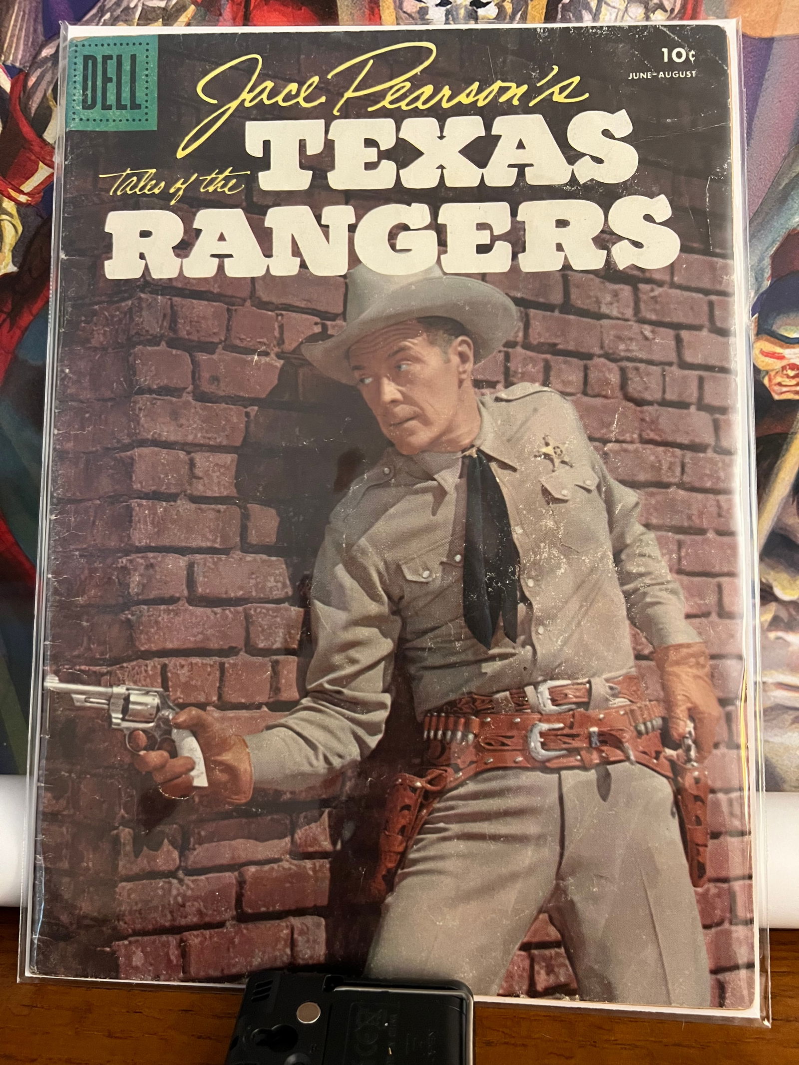 Tales of the Texas Rangers #12: Title: Tales of the Texas Rangers #12Date: 1956Additional Information: Dell Comics Reserve: $6.00 Shipping:Domestic: Shipping rates are determined by destinationInternational: Foreign shipping