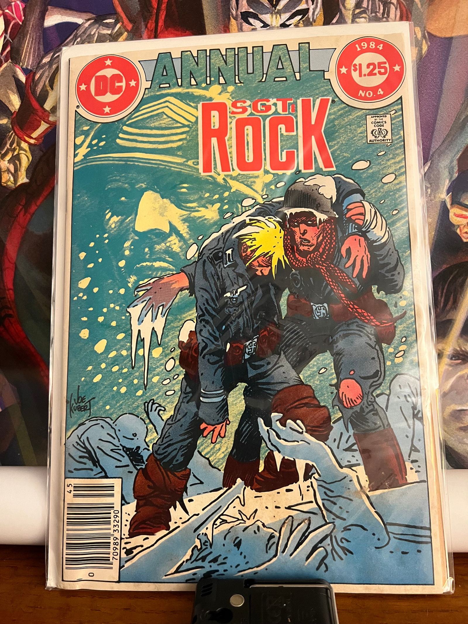 SGT. Rock #4: Title: SGT. Rock #4 Description: Annual Date: 1984 Additional Information: DC Comics Reserve: $6.00 Shipping: Domestic: Shipping rates are determined by destination International: Foreign shipping rat