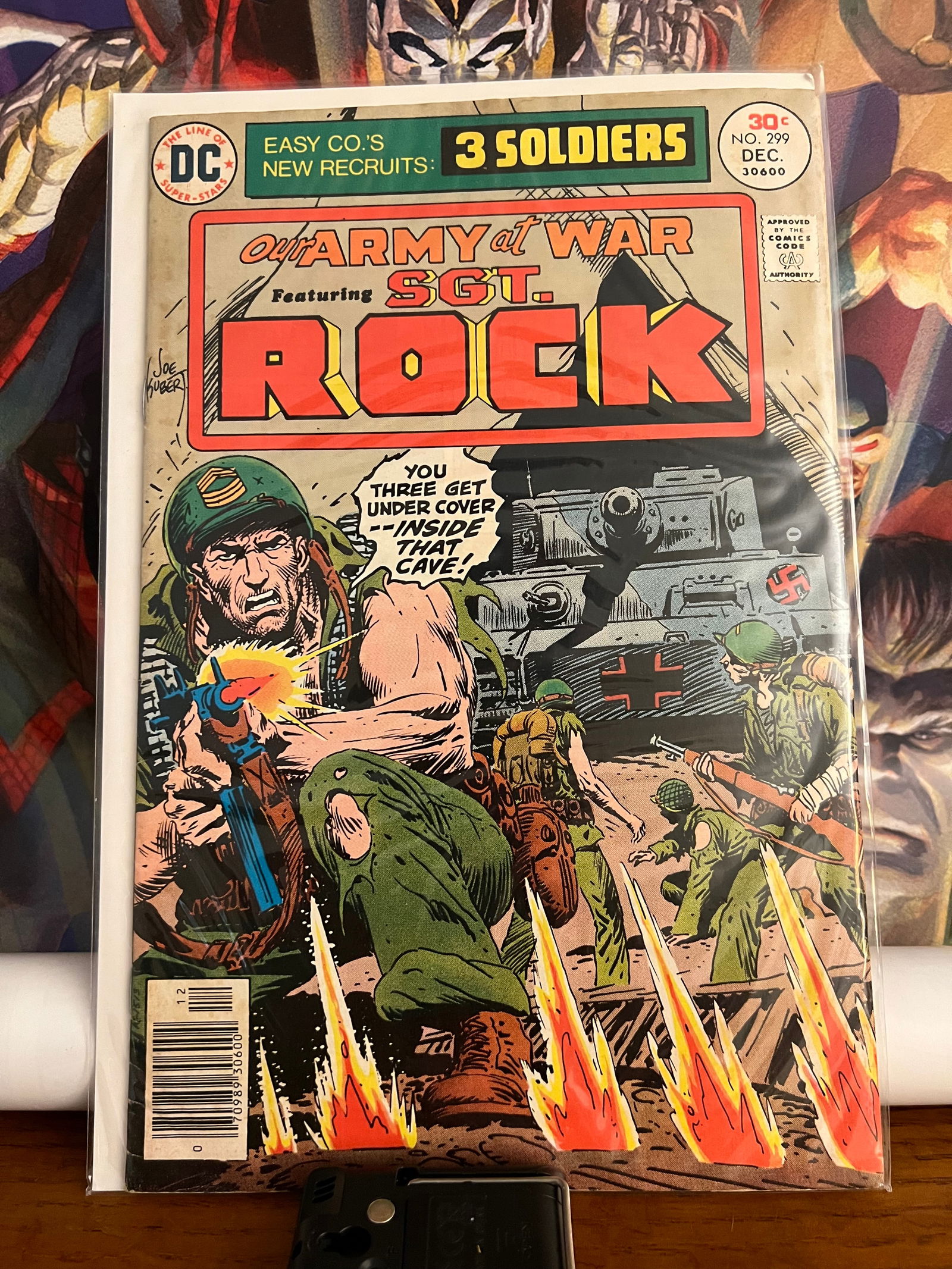 SGT. Rock #299: Title: SGT. Rock #299 Date: 1976 Additional Information: DC Comics Reserve: $6.00 Shipping: Domestic: Shipping rates are determined by destination International: Foreign shipping rates are determined
