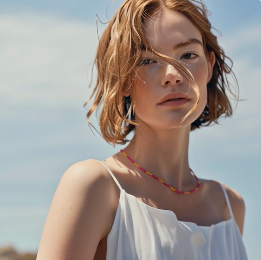 Stella Ruby 18K Gold Necklace - 11