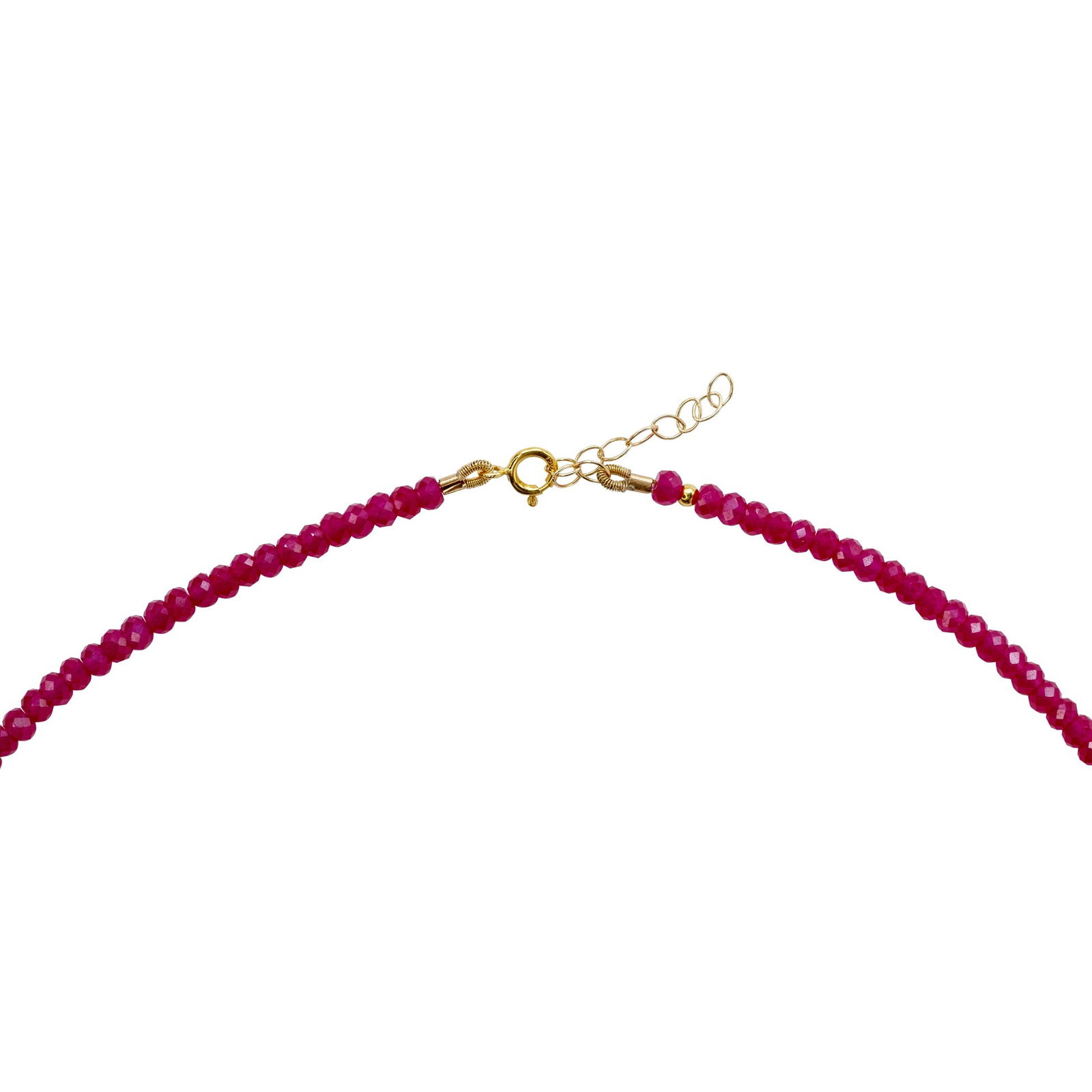 Stella Ruby 18K Gold Necklace - 3