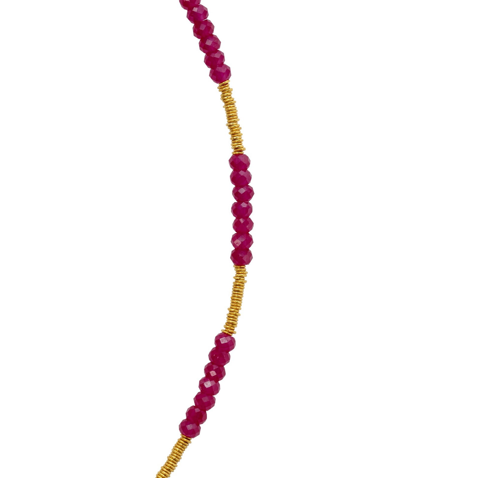 Stella Ruby 18K Gold Necklace - 5