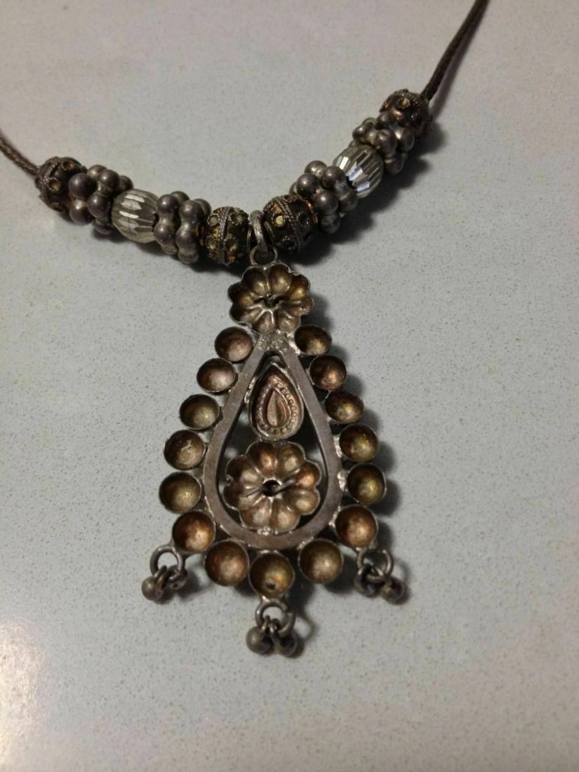 Art Deco Sterling Silver and Marcasite Circular Ring - 2