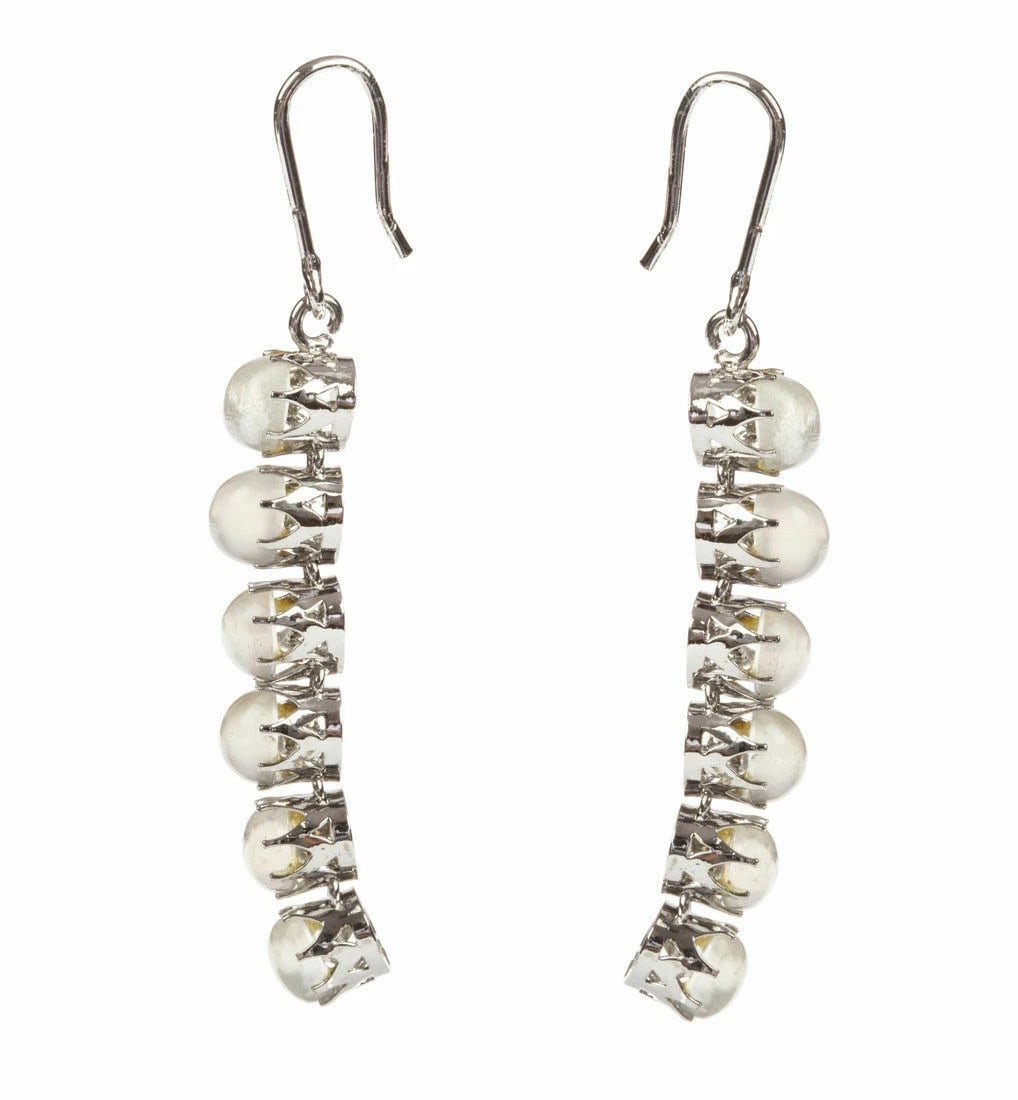 Polymer Clay Banded Agate New Brown Artisan Hand Made Necklace with Leaves - 4