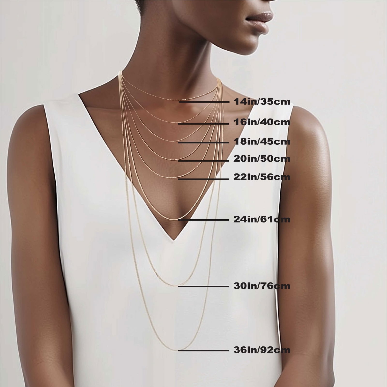 Baroque Pearls Rope Necklace 18K Gold - 10