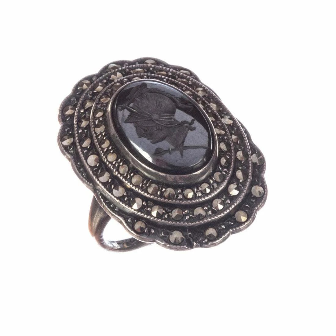 Graduated Angel Skin Coral Necklace Sterling Silver Etched Button Coral Clasp - 2