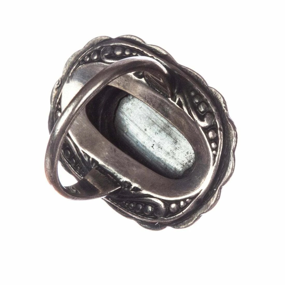 Graduated Angel Skin Coral Necklace Sterling Silver Etched Button Coral Clasp - 4