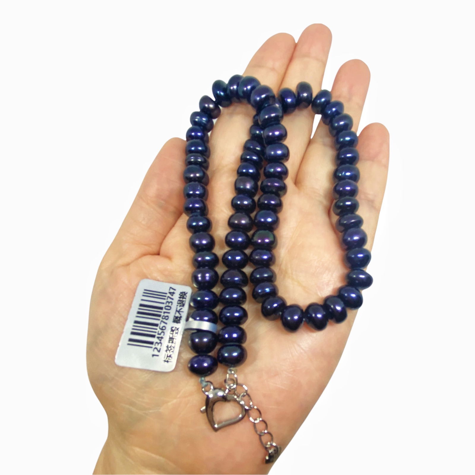 High Luster Shell-Pearl Necklace - 3