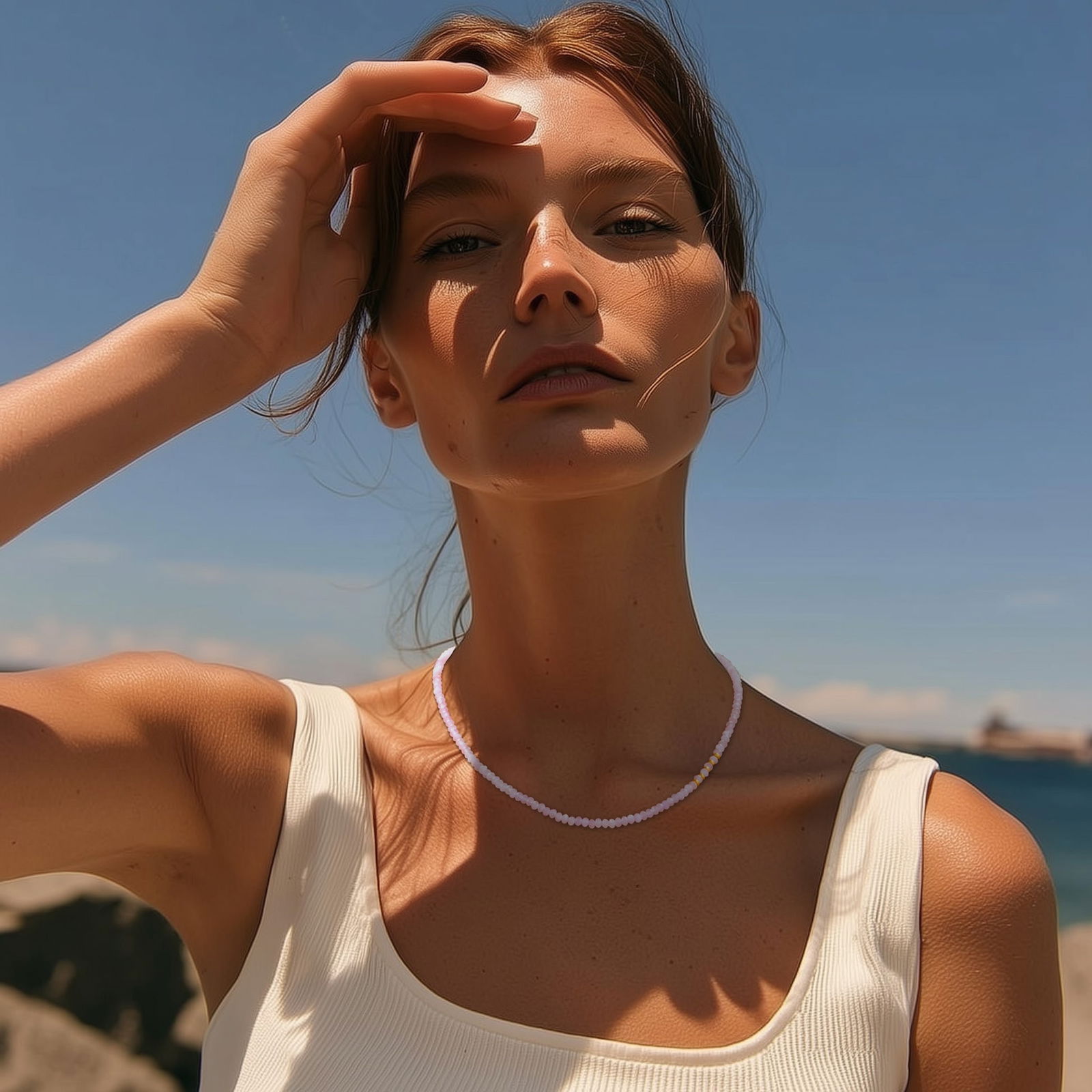 Kunzite 18K Gold Necklace - 2