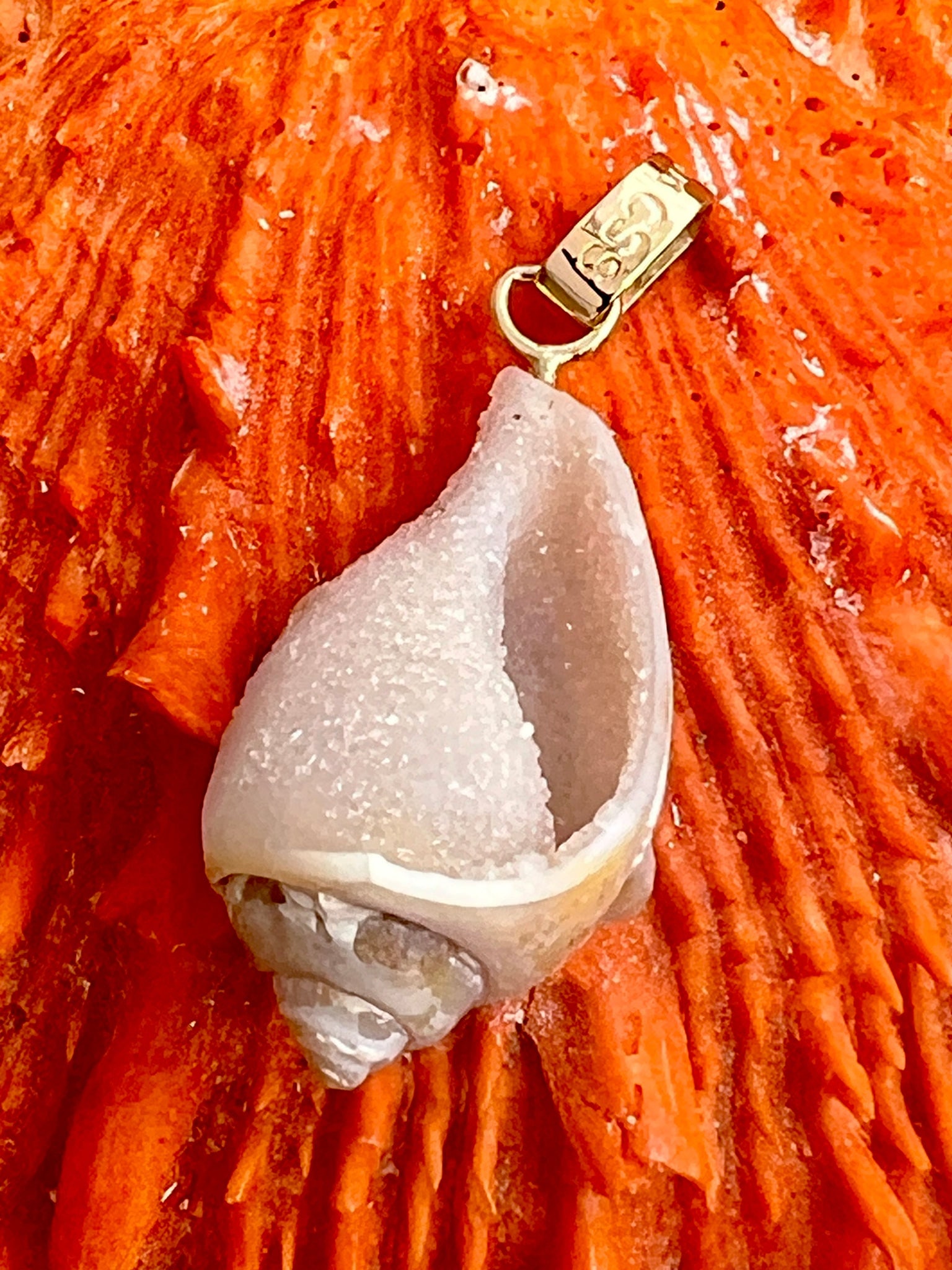 14-Karat Fossil Pendant/Charm - 3