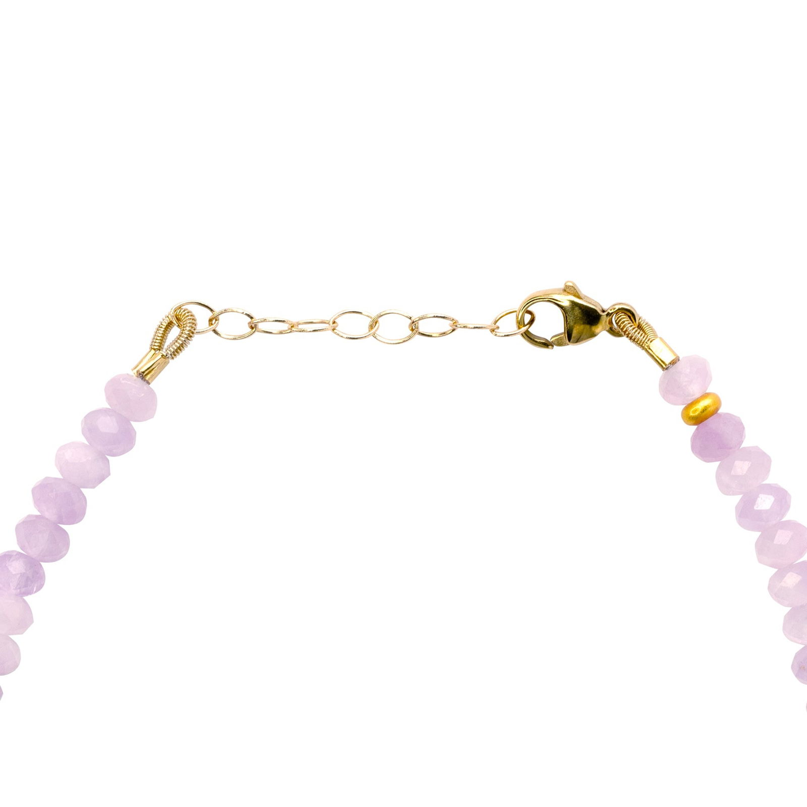Kunzite Bracelet 14K Gold - 4