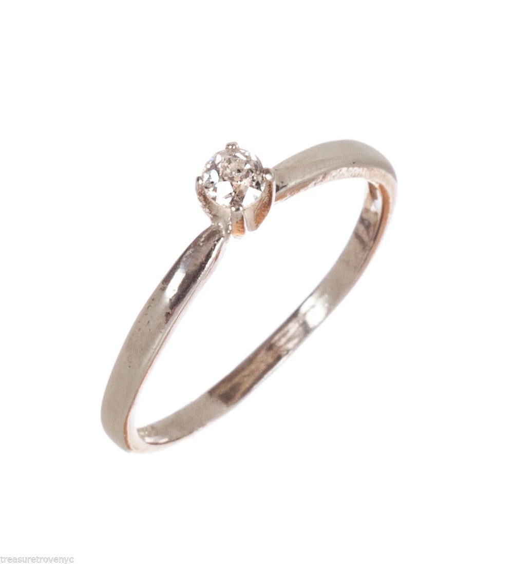 Sterling Silver Diamond Ring (1 of 6)