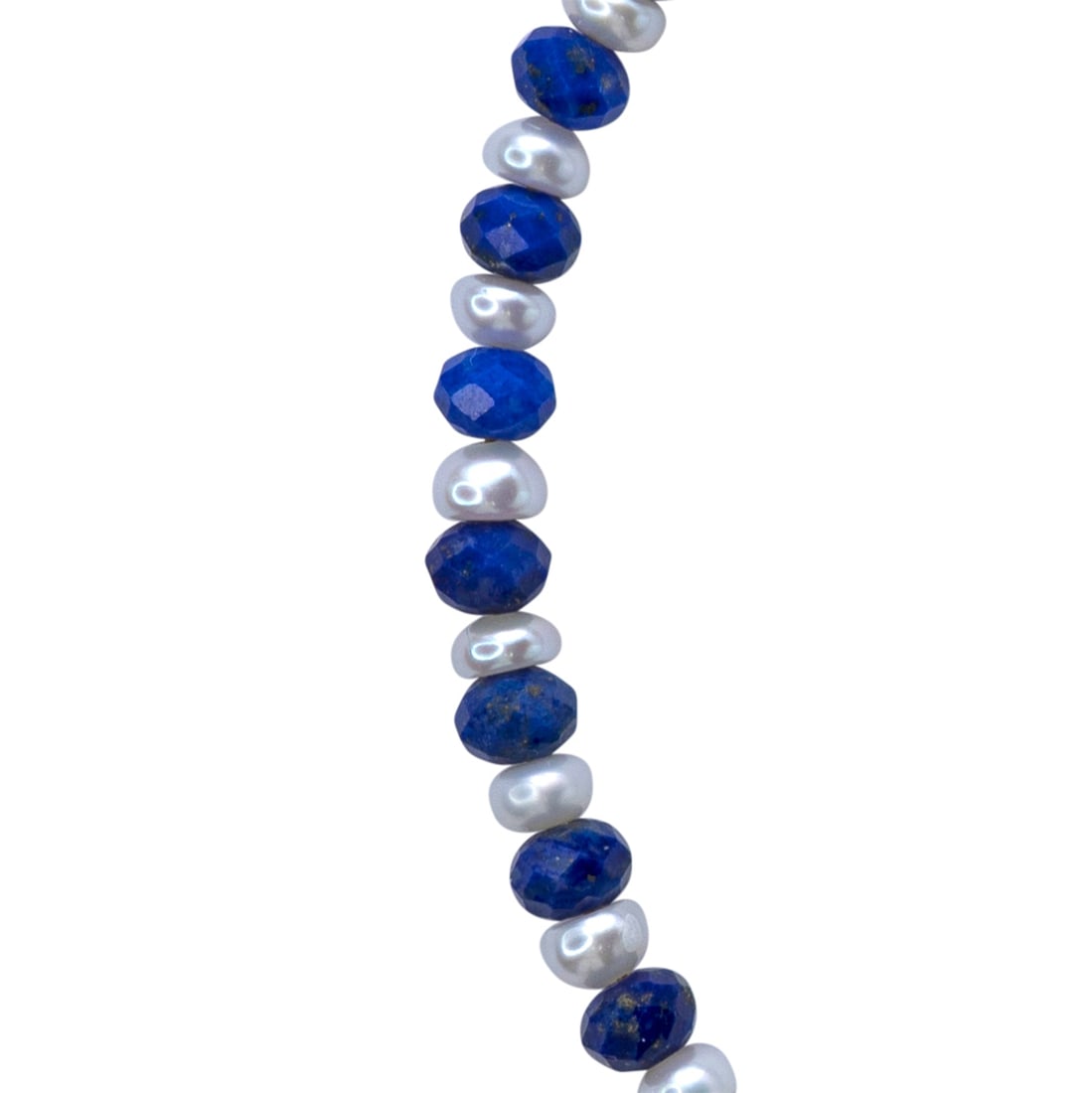 Lapis Lazuli & Pearl Bracelet 14K Gold - 4