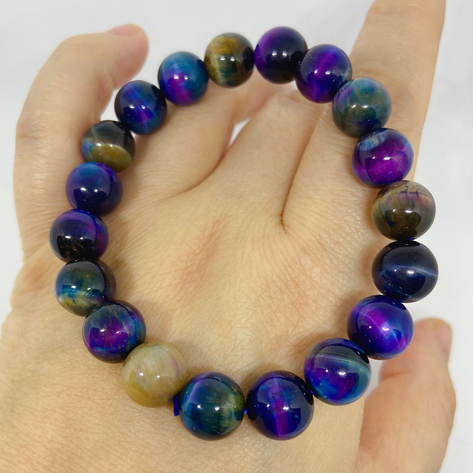 Galaxy Tiger Eye Beads Bracelets - 2