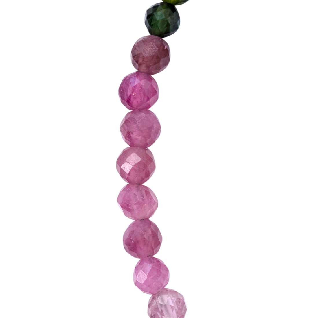 Rainbow Tourmaline Bracelet 14K Gold - 6
