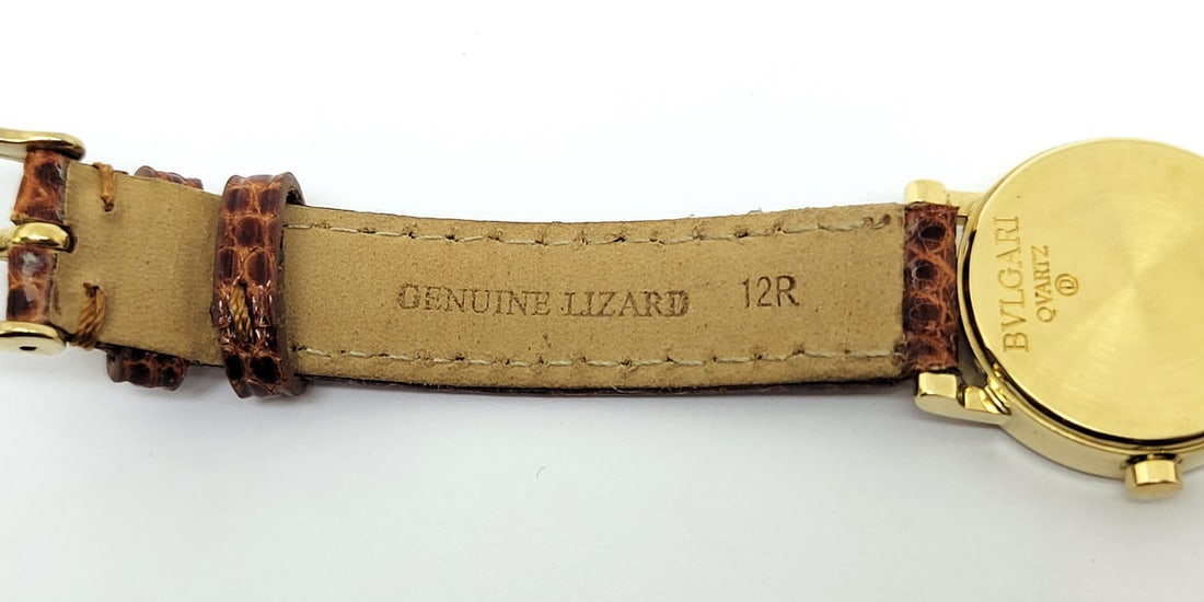 Solid 18k Yellow Gold BULGARI Ladies Quartz Watch BB23 GL* EXLNT - 11