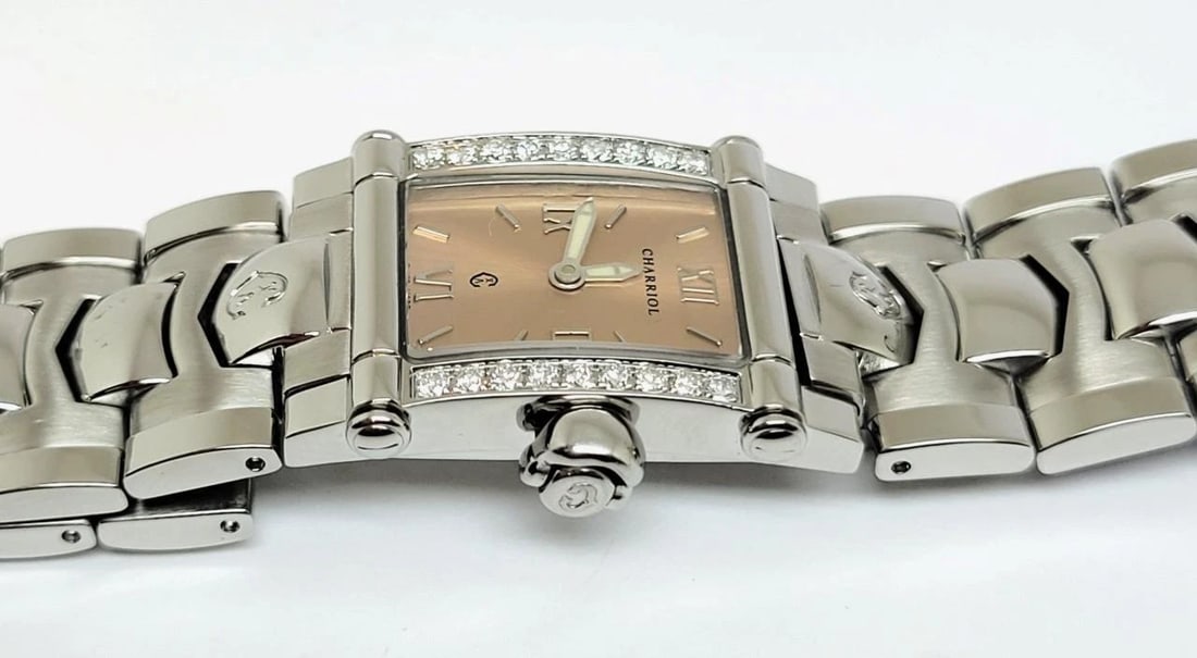 Ladies PHILIPPE CHARRIOL Columbus RARE W/ Diamonds Watch ref CCSTRM* EXLNT - 11