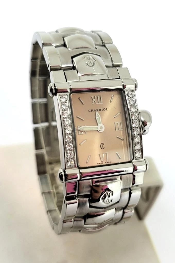 Ladies PHILIPPE CHARRIOL Columbus RARE W/ Diamonds Watch ref CCSTRM* EXLNT - 3