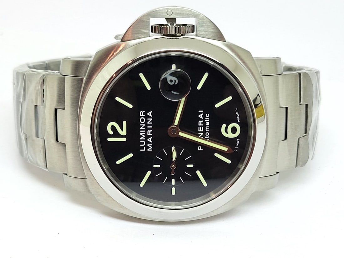MENS PANERAI LUMINOR MARINA AUTOMATIC WATCH PAM00299 OP6763 44 mm EXLNT - 2
