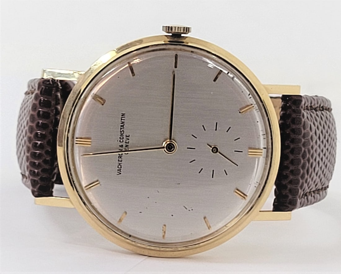 Vintage 18k VACHERON CONSATNTIN Winding Watch c.1950s Cal K453/BDW* EXLNT* RARE - 3