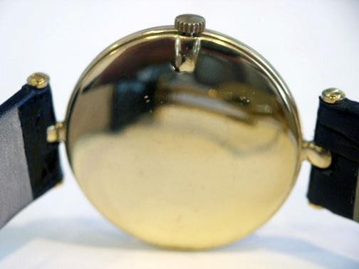 Solid 18k BUECHE GIROD Unisex Watch w/Crocodile* in EXLNT Condition - 12