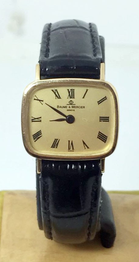 18k Gold BAUME & MERCIER Ladies Back Winding Watch Ref.38237* EXLNT SERVICED - 2