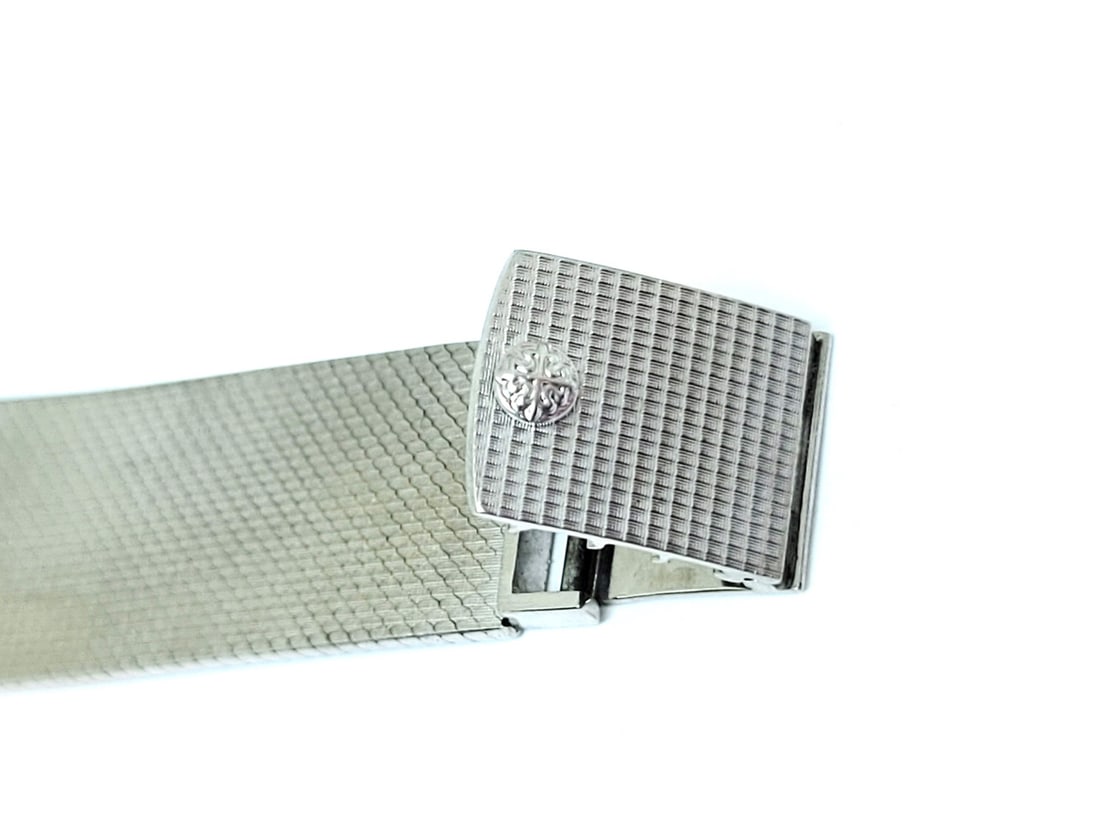 Vintage 18k White Gold PATEK PHILIPPE Winding Watch 3570 1 RARE* EXLNT SERVICED - 10