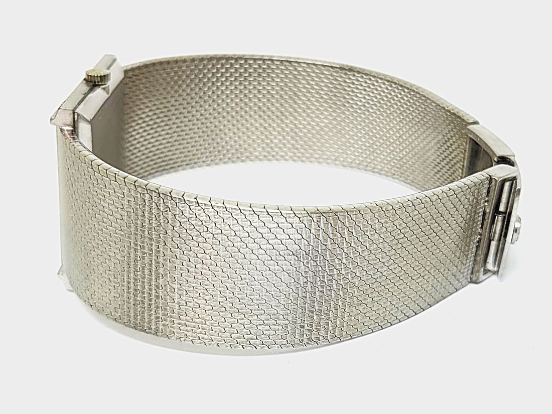 Vintage 18k White Gold PATEK PHILIPPE Winding Watch 3570 1 RARE* EXLNT SERVICED - 3