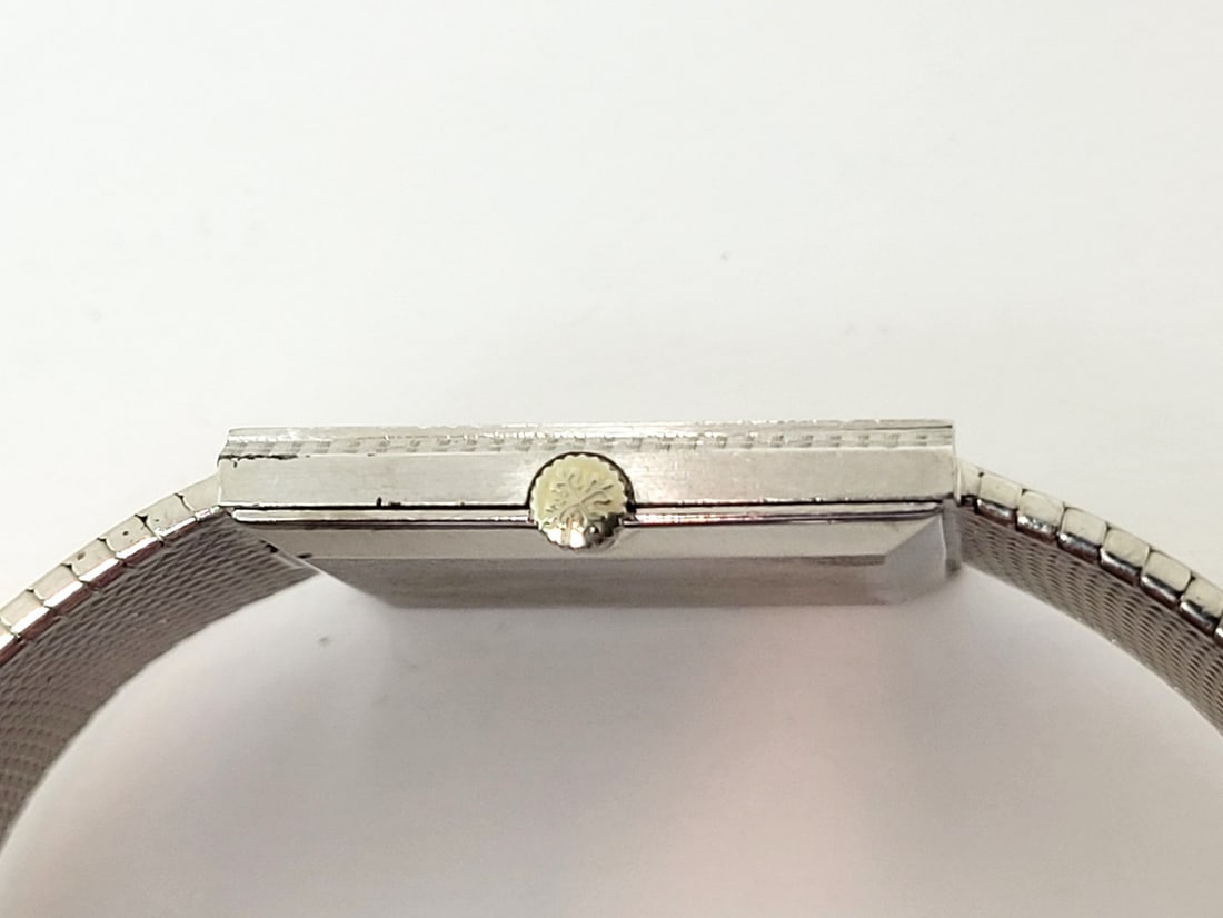 Vintage 18k White Gold PATEK PHILIPPE Winding Watch 3570 1 RARE* EXLNT SERVICED - 5