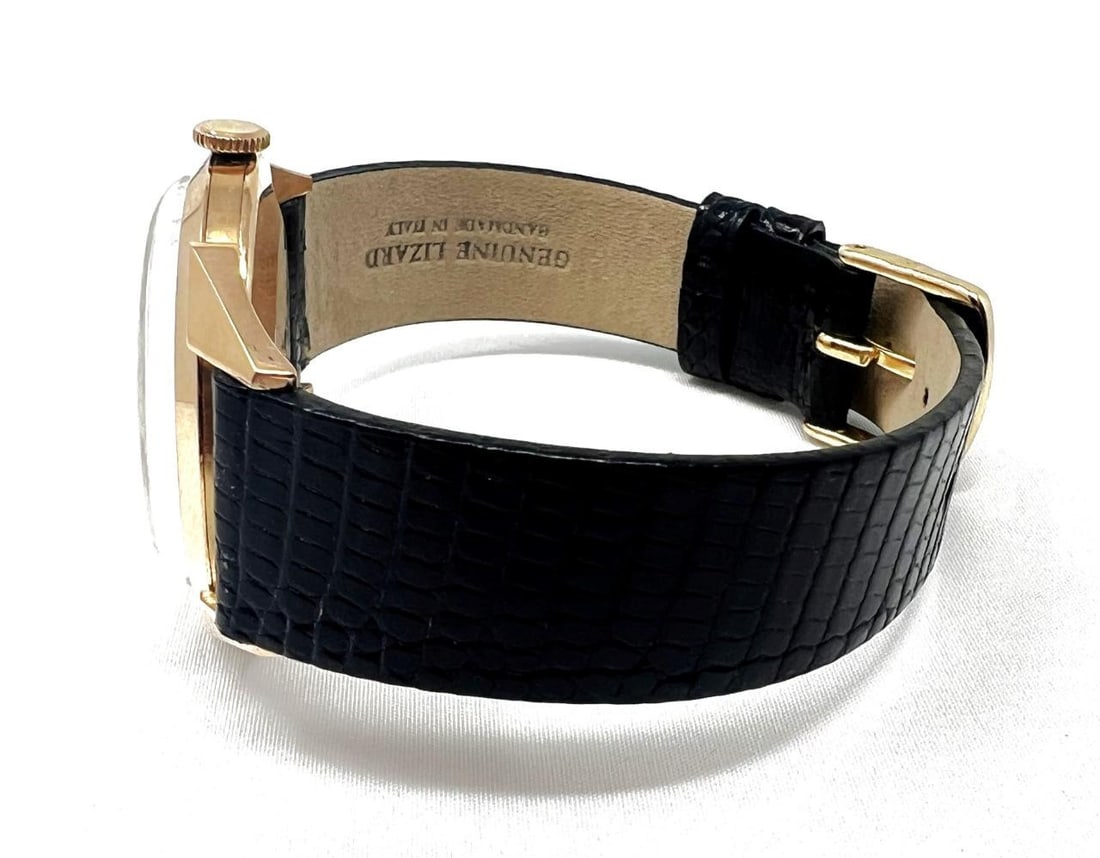 Vintage 18k Rose Gold EBEL Winding Watch 1950s Cal 1100 Ref 1057* EXLNT* RARE - 3