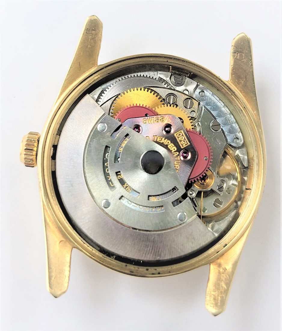 Vintage 14k ROLEX Oyster Perpetual Chronometer Automatic Watch c.1960 Ref.1011 - 14