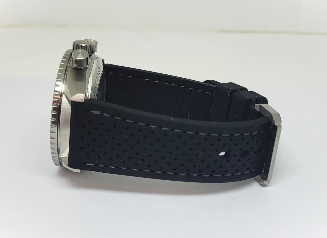 Mens Blancpain Fifty Fathoms Bathyscaphe Chronograph 43MM Grey Dial* EXLNT - 5