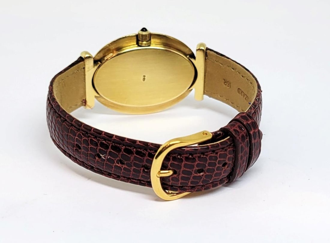 Unisex Vintage Solid 18k UNIVERSAL GENEVE Winding Watch Ref 61 With Unique Dial - 3