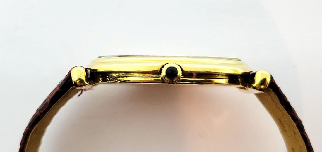 Unisex Vintage Solid 18k UNIVERSAL GENEVE Winding Watch Ref 61 With Unique Dial - 5