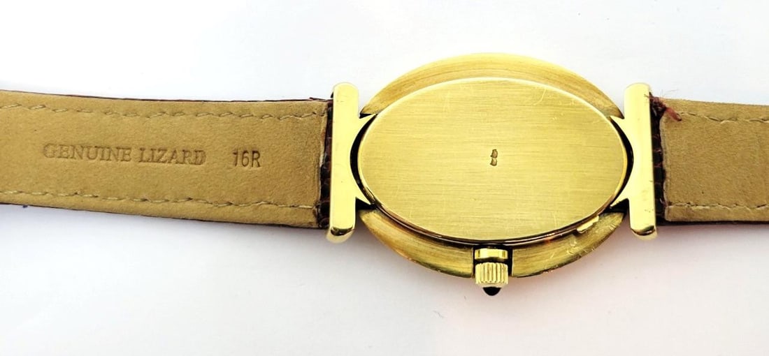 Unisex Vintage Solid 18k UNIVERSAL GENEVE Winding Watch Ref 61 With Unique Dial - 9