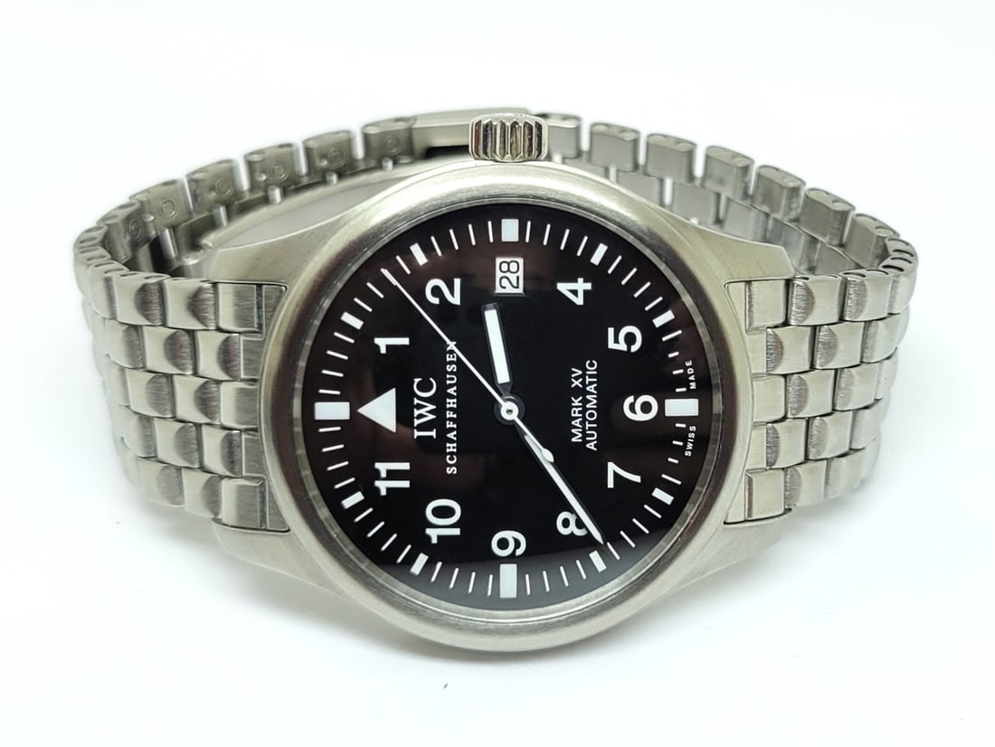 Vintage S/Steel IWC MARK XV Automatic Date Watch * EXLNT - 2