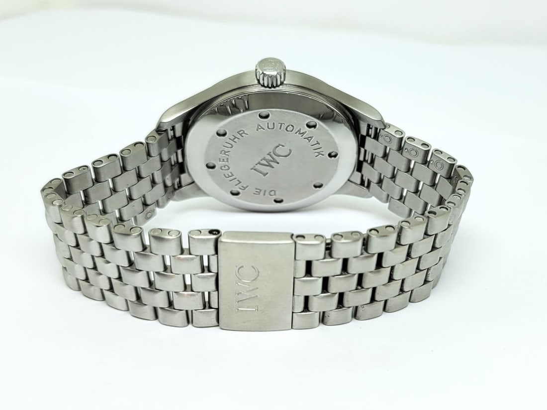 Vintage S/Steel IWC MARK XV Automatic Date Watch * EXLNT - 4