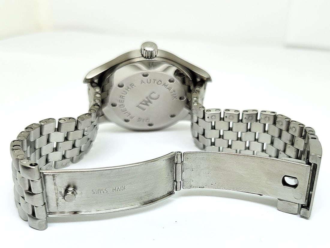 Vintage S/Steel IWC MARK XV Automatic Date Watch * EXLNT - 9