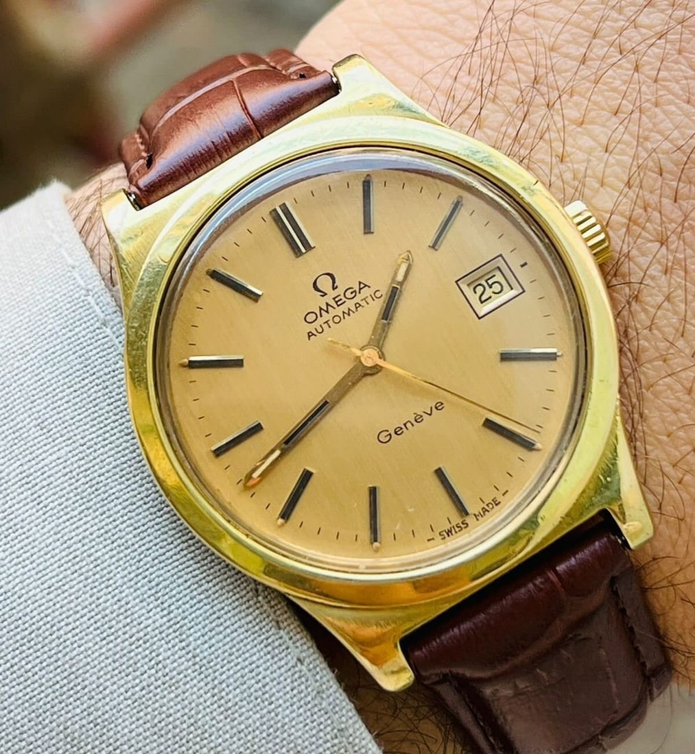 Vintage Omega Geneve, Automatic English made Dennison Stainless case - 2